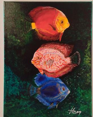 Quadro dipinto a mano