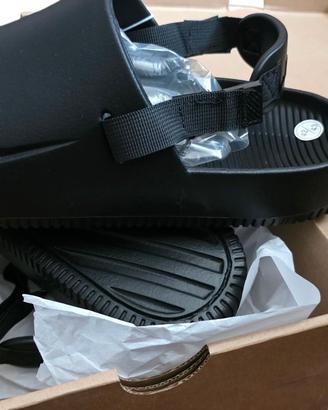 Nike Calm  Nero Uomo/Donna Taglia 42/43 Nuove