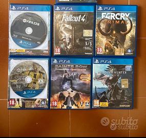 Lotto giochi PS4 100% funzionanti