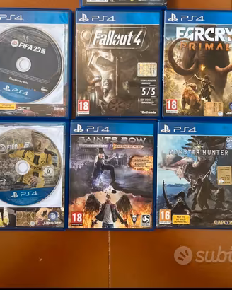 Lotto giochi PS4 100% funzionanti