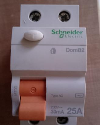 Differenziale puro schneider electric 25A 230V