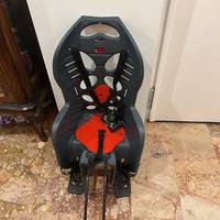 Seggiolino bambino bicicletta posteriore