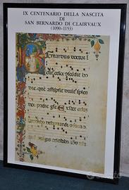 Manifesto San Bernardo di Clairvaux