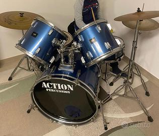 Batteria Action completa di piatti