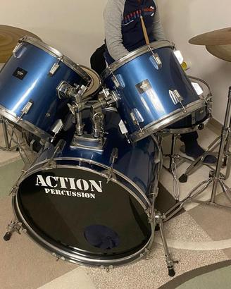 Batteria Action completa di piatti