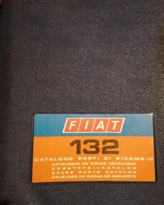 Manuale tecnico officina ricambi FIAT 132