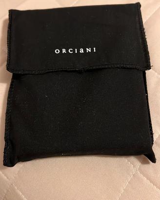 Portafoglio Orciani billfold micron in pelle NUOVO
