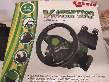 Volante giochi per X360,PS3,PS2,PC USB
