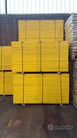 Pannelli d’armatura gialli nuovi