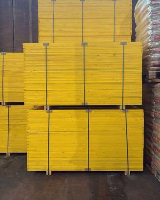 Pannelli d’armatura gialli nuovi