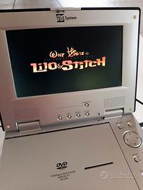 Lettore DVD portatile TELE System TS2.3PA