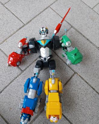 VOLTRON ROBOT METALLO E PLASTICA 
