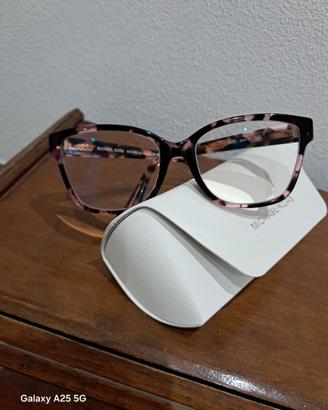 Occhiali Michael Kors neri e rosa