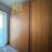Armadio e letto doppio
