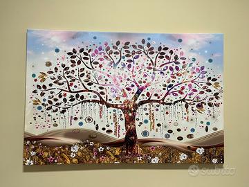 Quadro Gustav Klimt Acustico Albero della vita