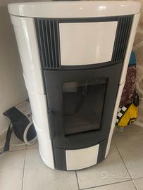 Stufa a pellet idro modello Iside Extraflame