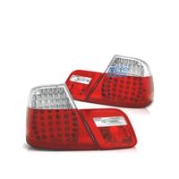 FANALI BMW E46 CABRIO 99-03 LED ROSSO BIANCO LOOK 
