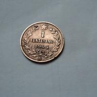 MONETA 1 CENTESIMO ITALIA 1905