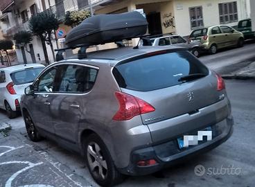 Baule e barre portatutto Peugeot 3008