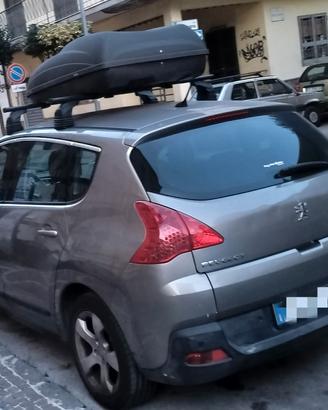 Baule e barre portatutto Peugeot 3008