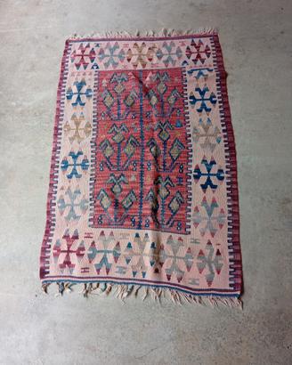 TAPPETO KILIM TURCHIA VINTAGE FATTO A MANO