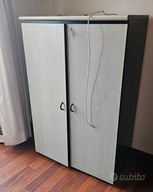 3 armadi da ufficio, classificatori portadocumenti