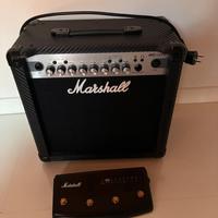 Amplificatore  MARSHALL MG15CFX +FOOTSWICH