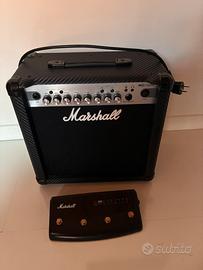 Amplificatore  MARSHALL MG15CFX +FOOTSWICH