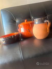 SET CUCINA IN TERRACOTTA