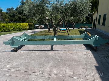 Carrello invaso barca gommone