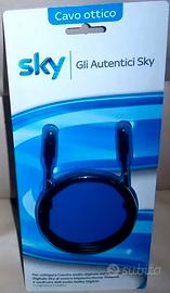 CAVO AUDIO FIBRA OTTICA OTTICO TOSLINK SKY