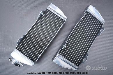 radiatori AVDB KTM EXC / MXC / SX 250 / 300 98 03