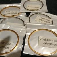bracciali con scritte 2.00 al pz