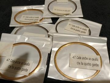 bracciali con scritte 2.00 al pz