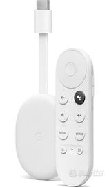 Chromecast con Google TV 4K + telecomando (4K HDR)