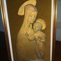 scultura in rame sbalzato