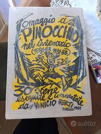 omaggio a pinocchio cartella di Vinicio Berti 