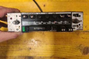 Auto radio originale Grundig WKC 1400 primi anni 8