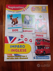 Gioco Sapientino "Imparo l'inglese"