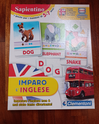 Gioco Sapientino "Imparo l'inglese"