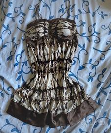 Vestito con coppe rimovibili taglia M/L