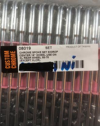 Raggi Harley Davidson Custom Chrome