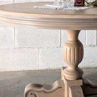 tavolo tondo allungabile legno massiccio