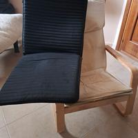 Sedia a dondolo ikea