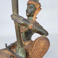 statua principe thailandese vintage