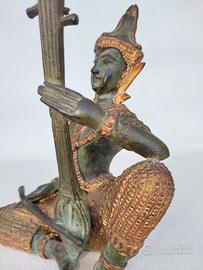 statua principe thailandese vintage