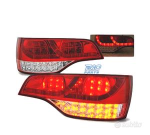 FANALI A LED AUDI Q7 06-09 ROSSO CHIARO