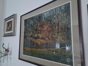 quadro parco di Monza  del grande Cappelletti