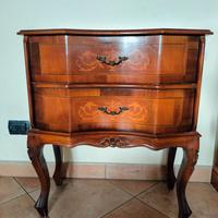 Comodino in legno vintage