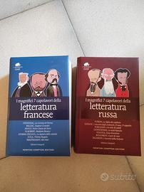 Libri letteratura russa e letteratura francese